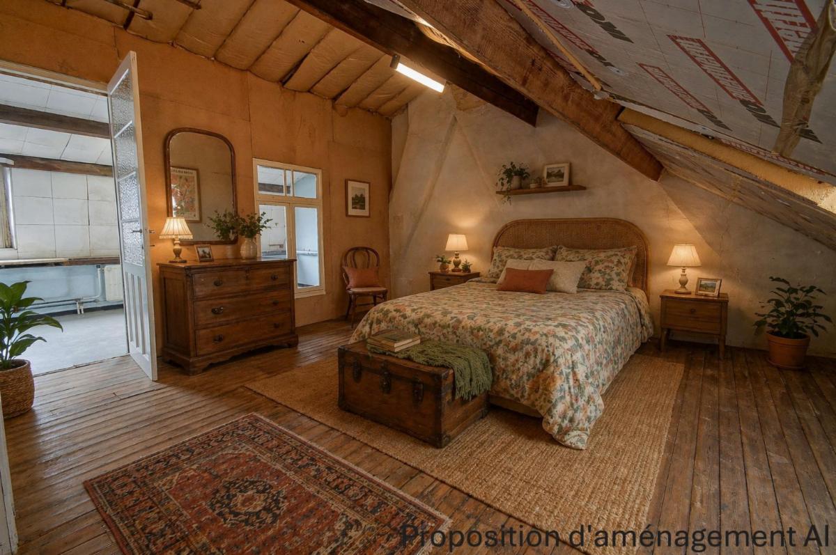 photo 15 du bien Maison 4 ch + grenier – jardin & belle base