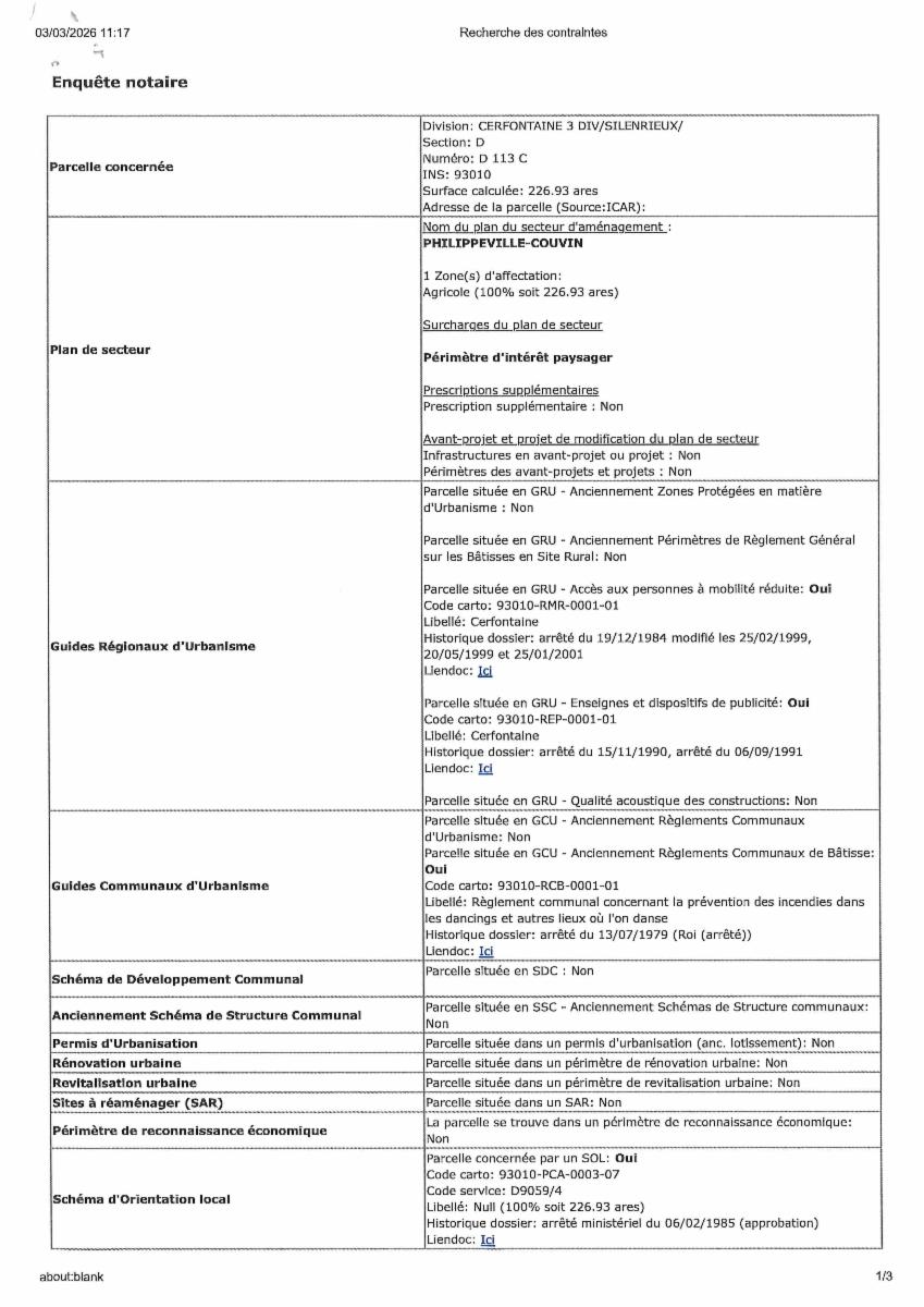 photo 2 du bien Parcelles agricoles