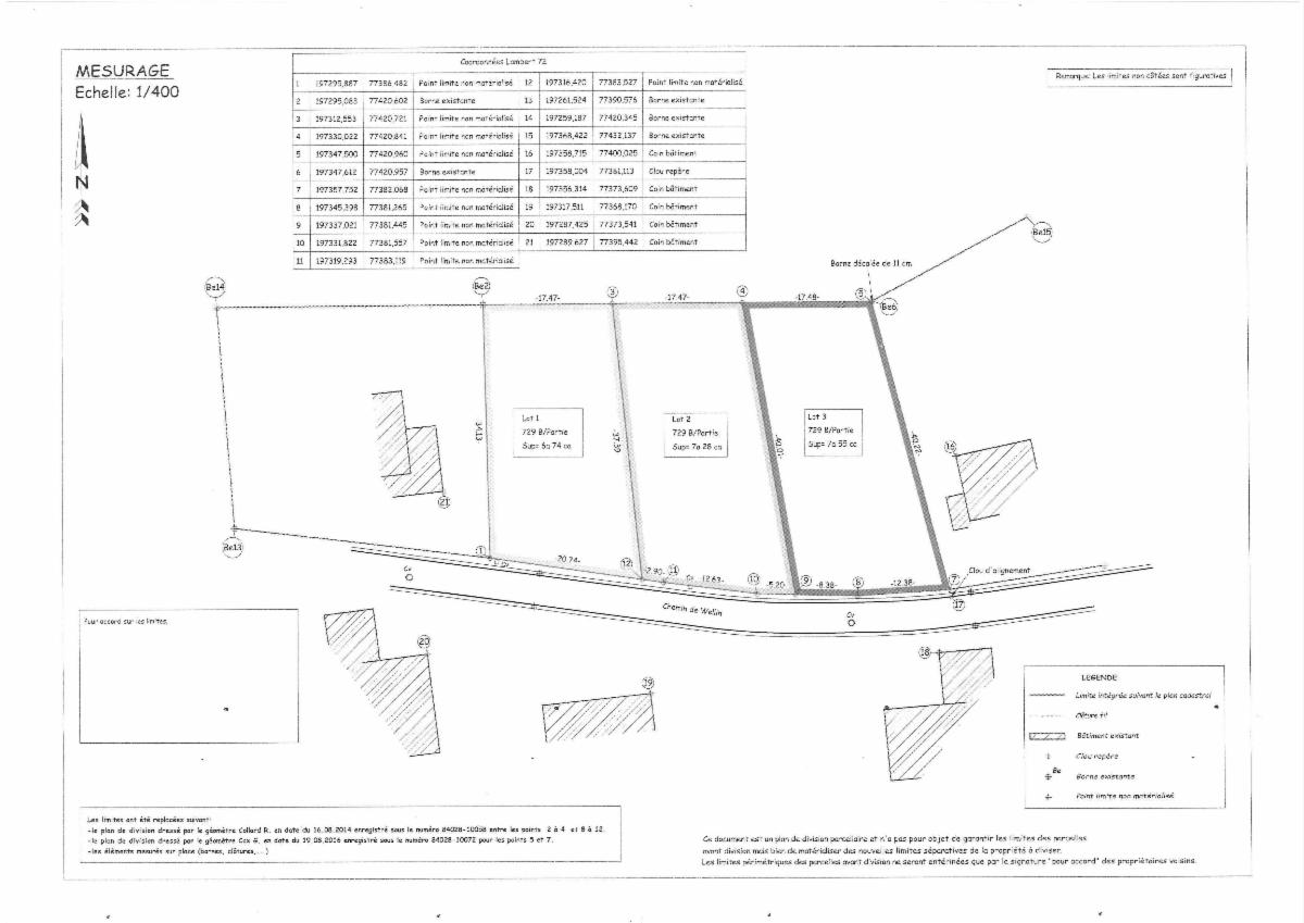photo 4 du bien Terrain de 755 m² dans une rue peu fréquentée
